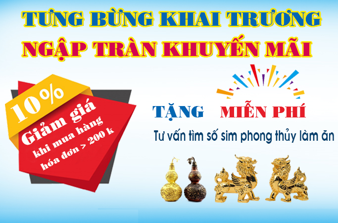 Sản phẩm phong thủy khuyến mãi